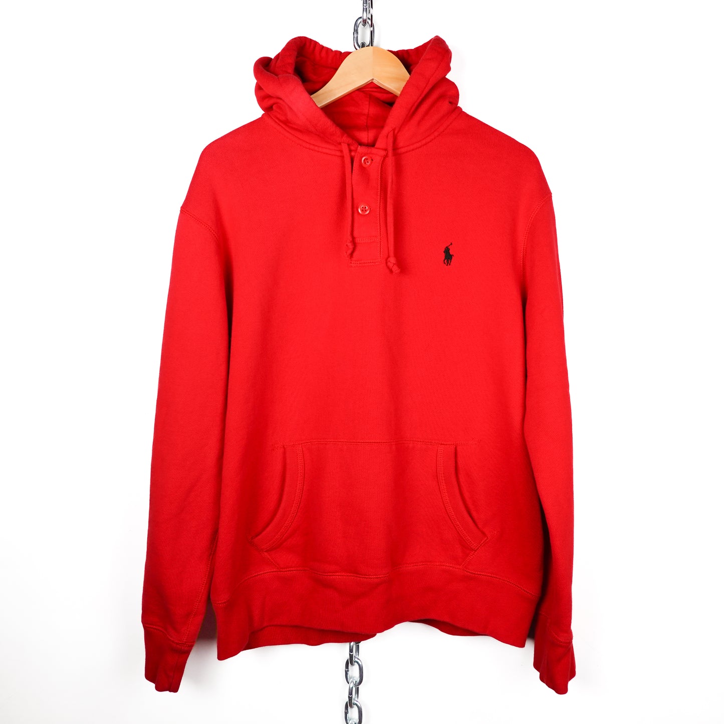 Polo RL Red Hoodie - Size XL