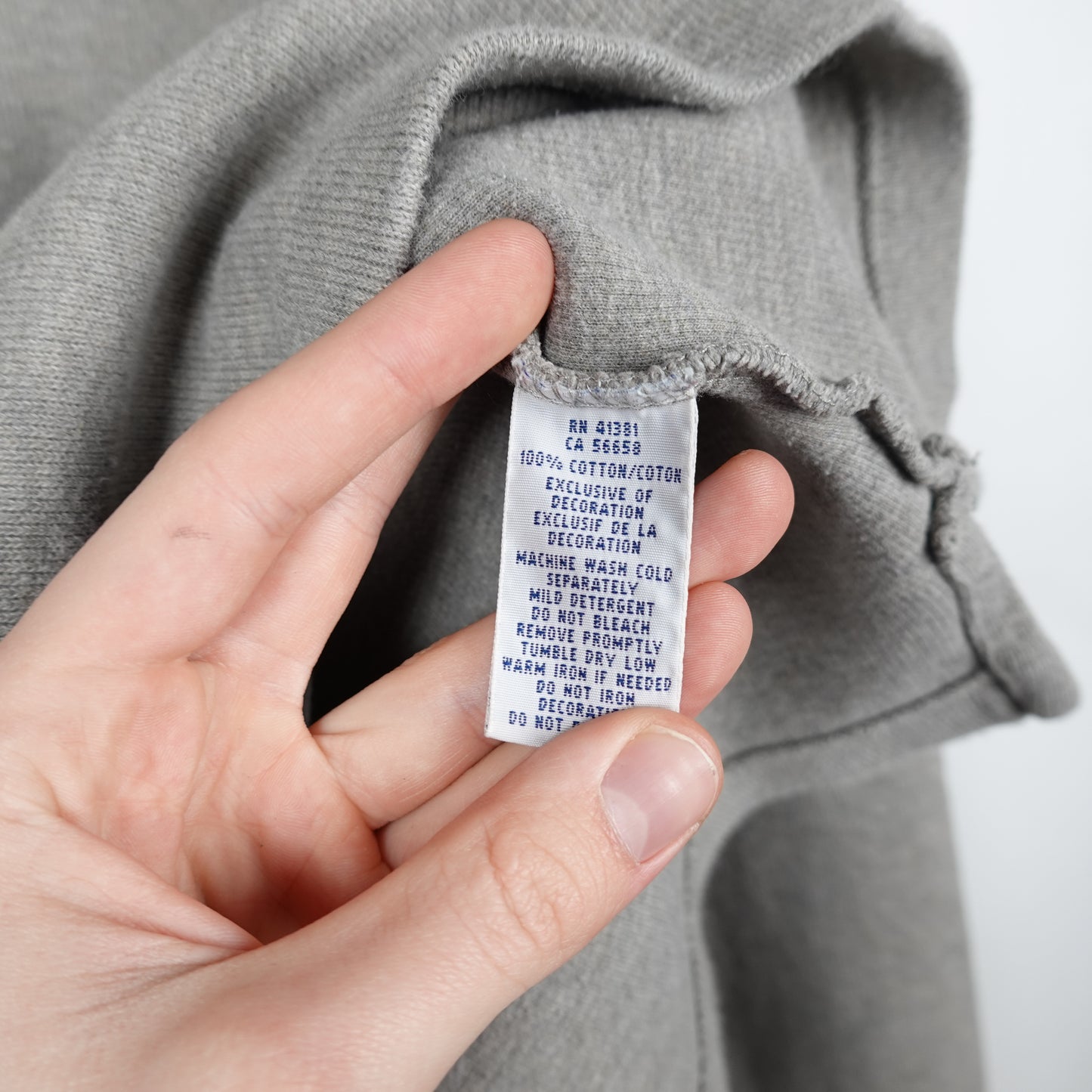 Polo RL Grey 1/4 Zip Sweater - Size S