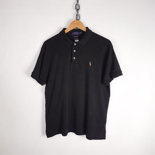 Polo RL Black Polo Shirt - Size L
