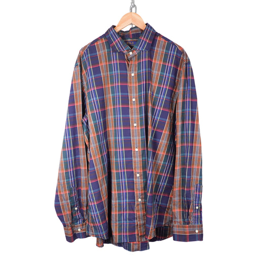 Polo RL Plaid Button Up - Size XXL