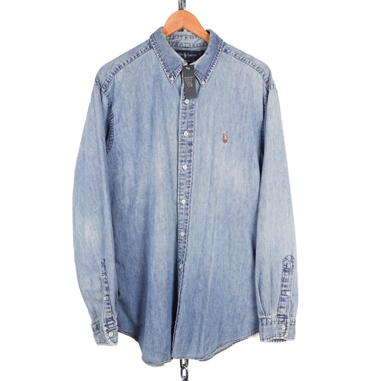 Vintage Polo RL Denim Button up - Size XL