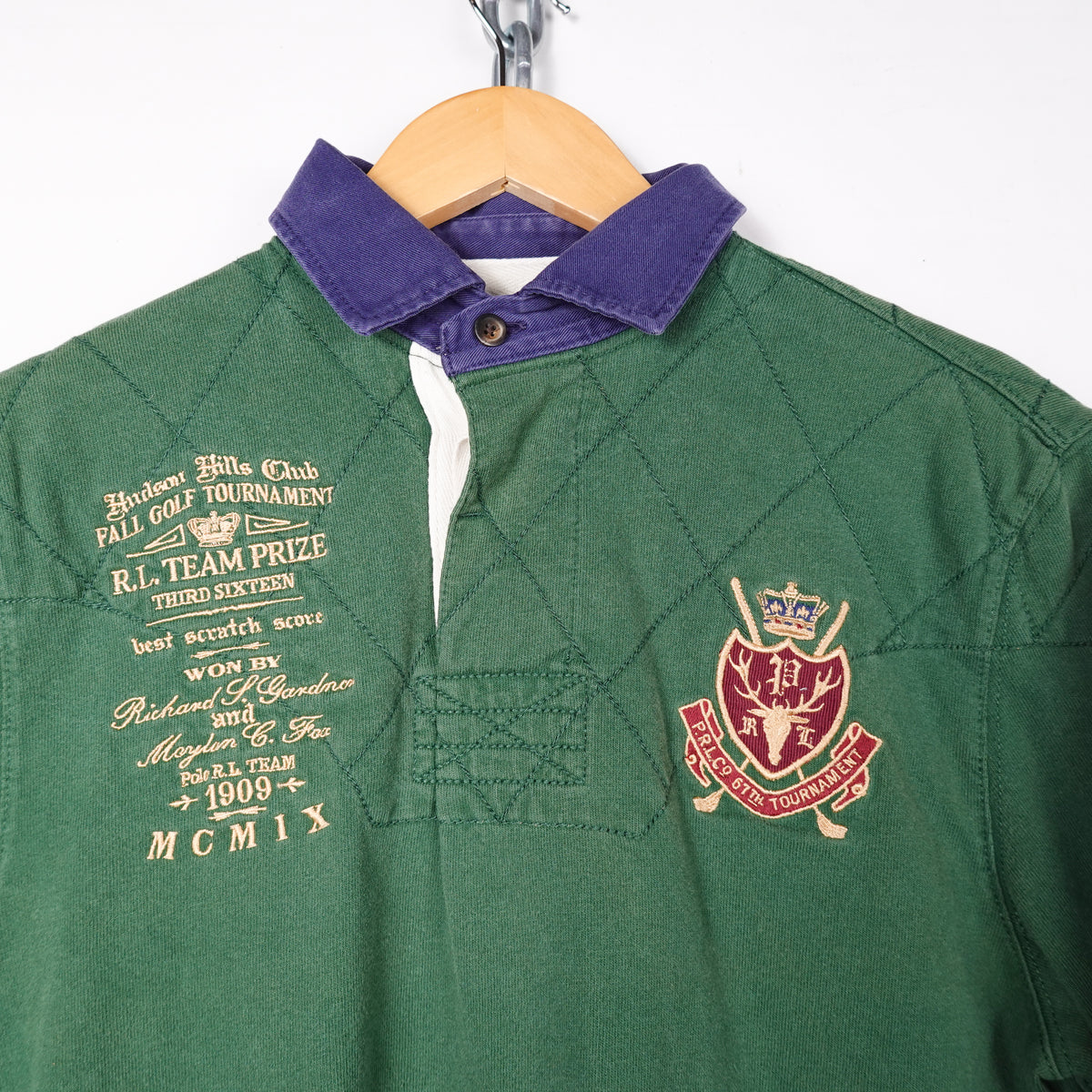 Vintage Polo RL Golf Tournament Rugby - Size S