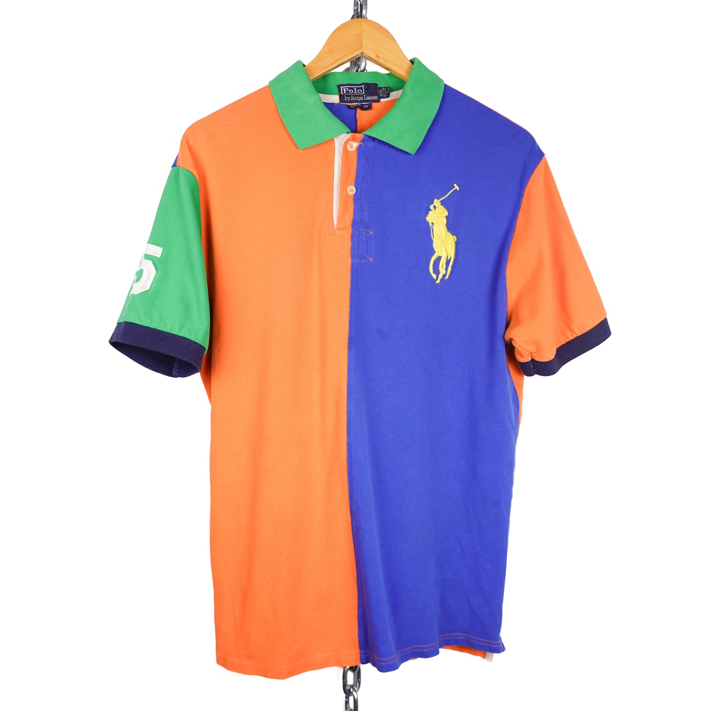 Polo RL Colour Block Shirt - Size S