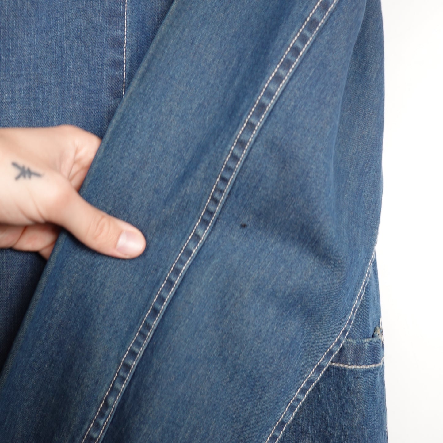 Polo RL Sport Denim Button Up Shirt - Size M