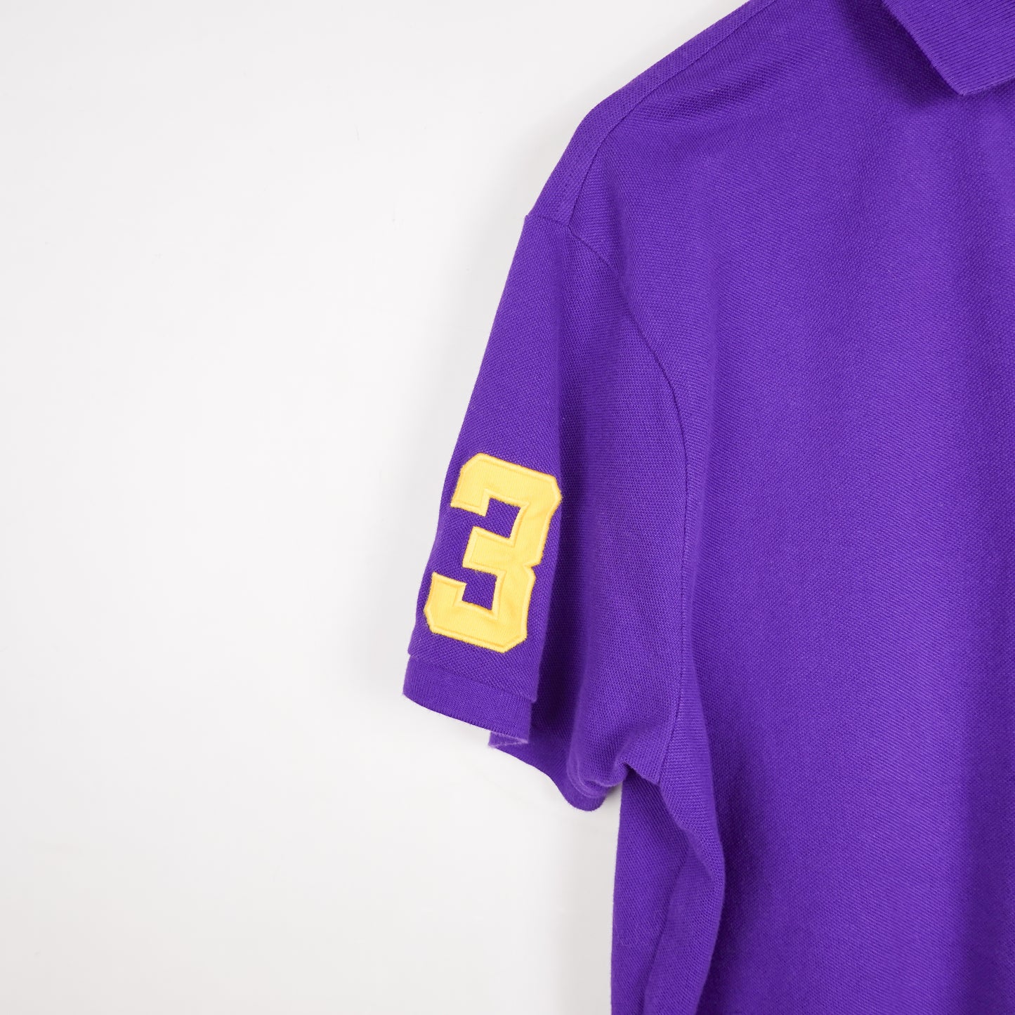 Polo RL Purple/Yellow Polo Shirt - Size XL