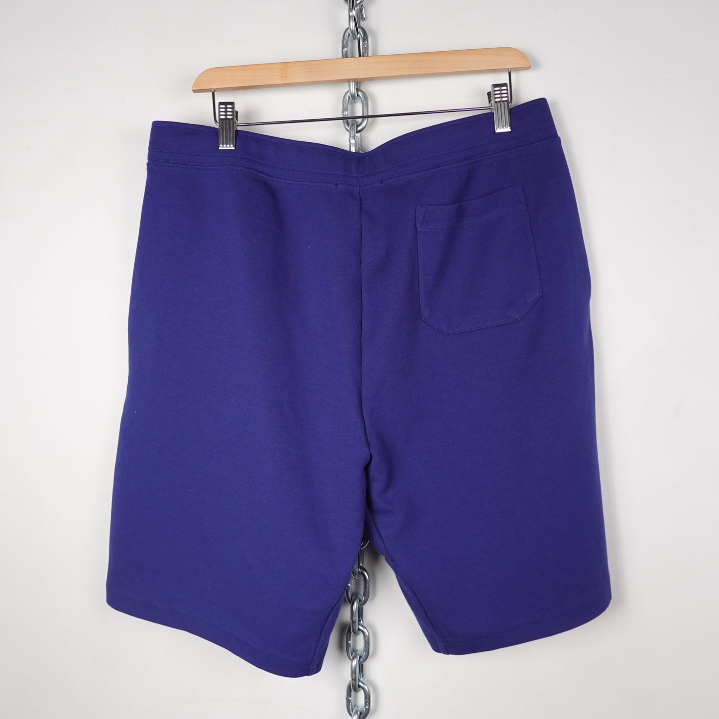 Polo RL Navy Sweatshorts - Size L