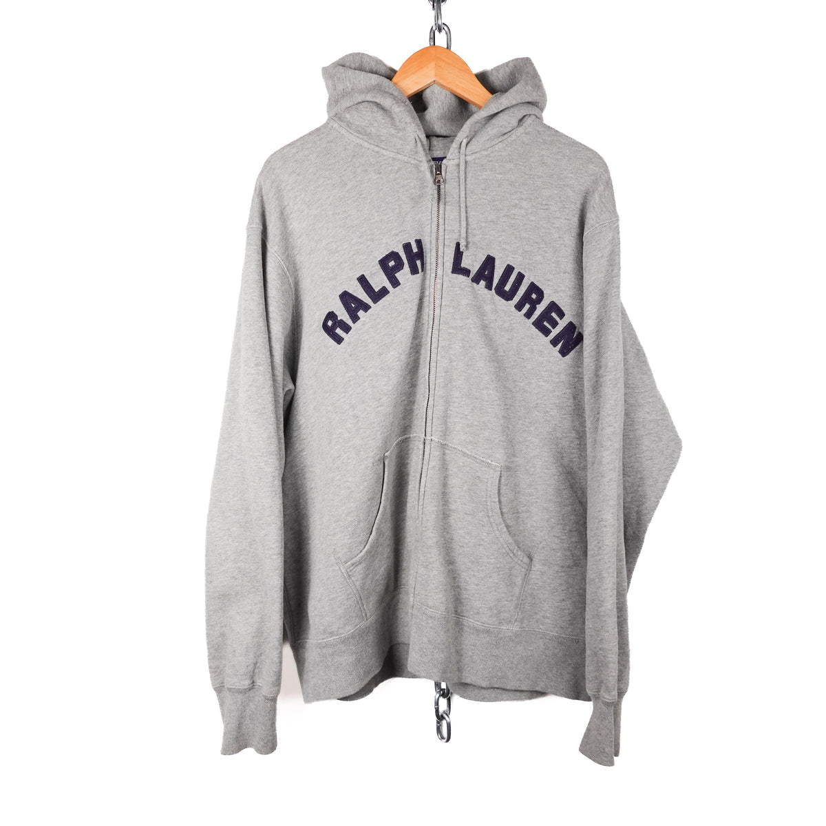 Polo Jeans Spell Out Hoodie - Size XL