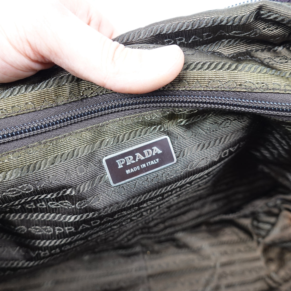 Prada Nylon Purple Bag