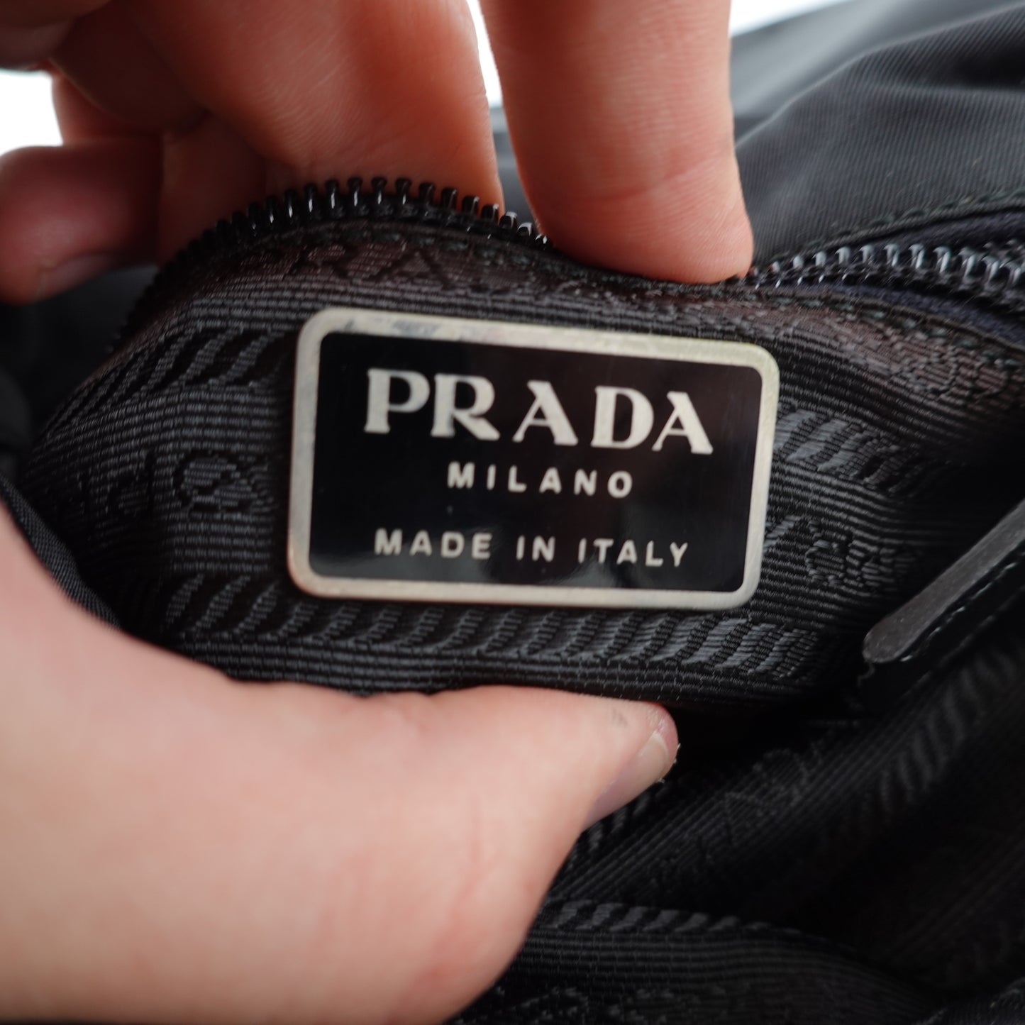 Prada Vela Side Bag