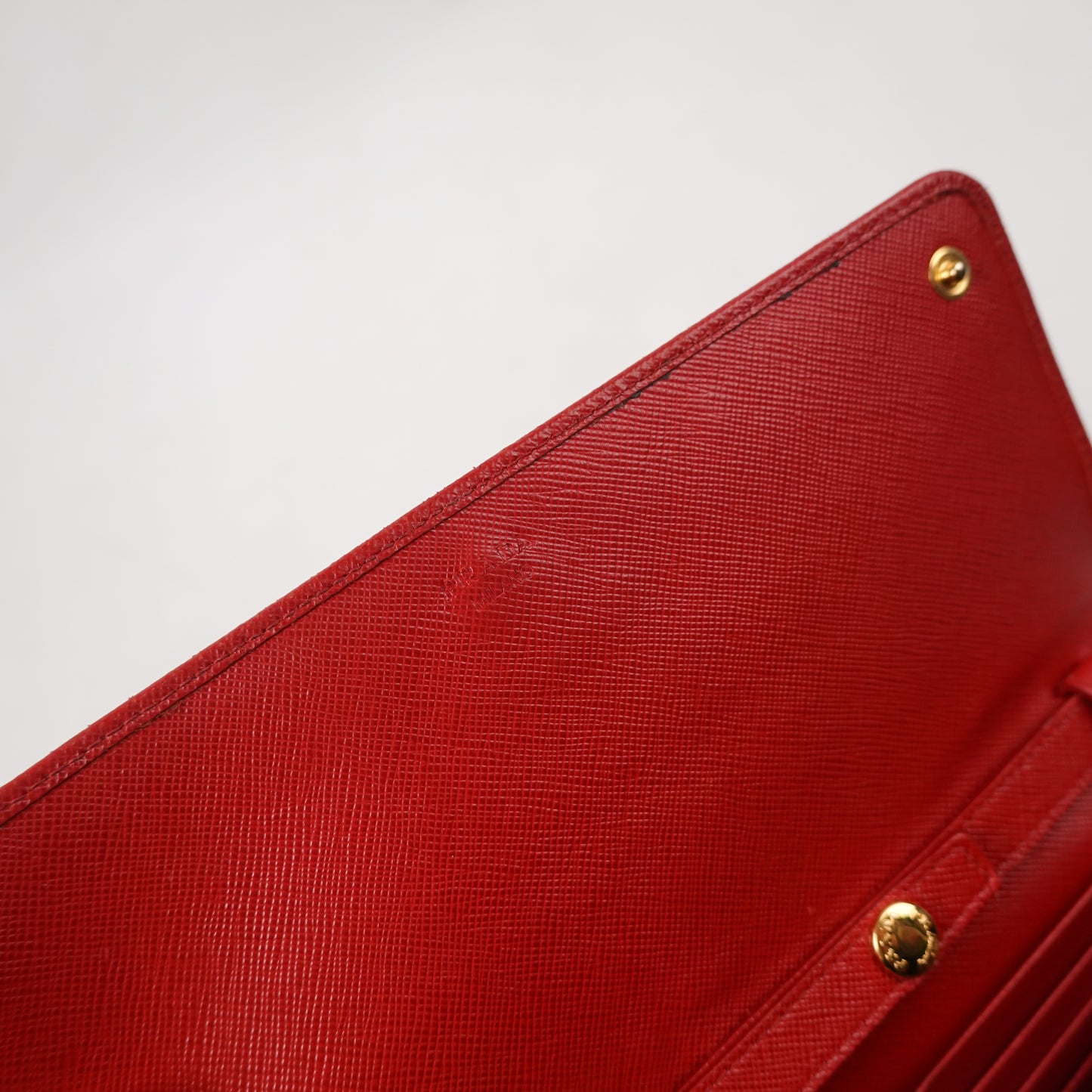Prada Leather Chain Wallet