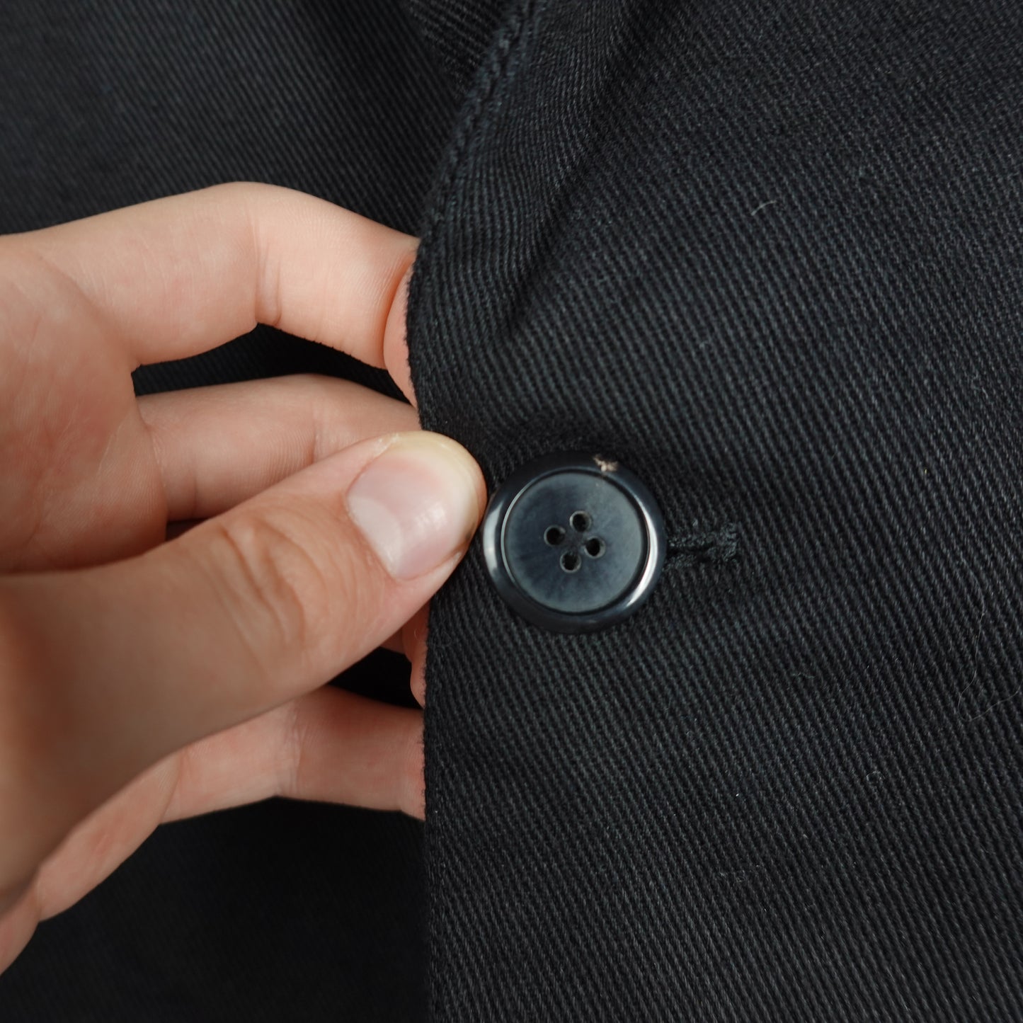 Prada Black Twilled Blazer - Size 50R