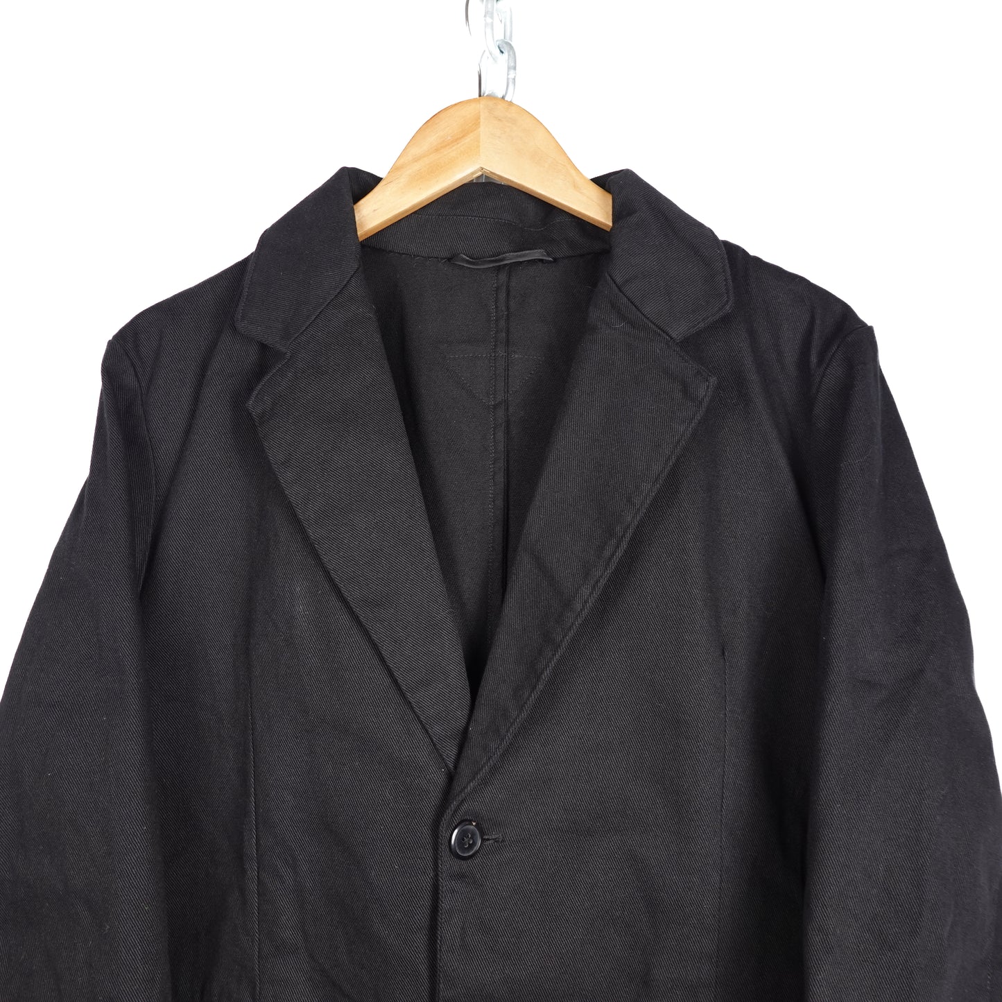 Prada Black Twilled Blazer - Size 50R