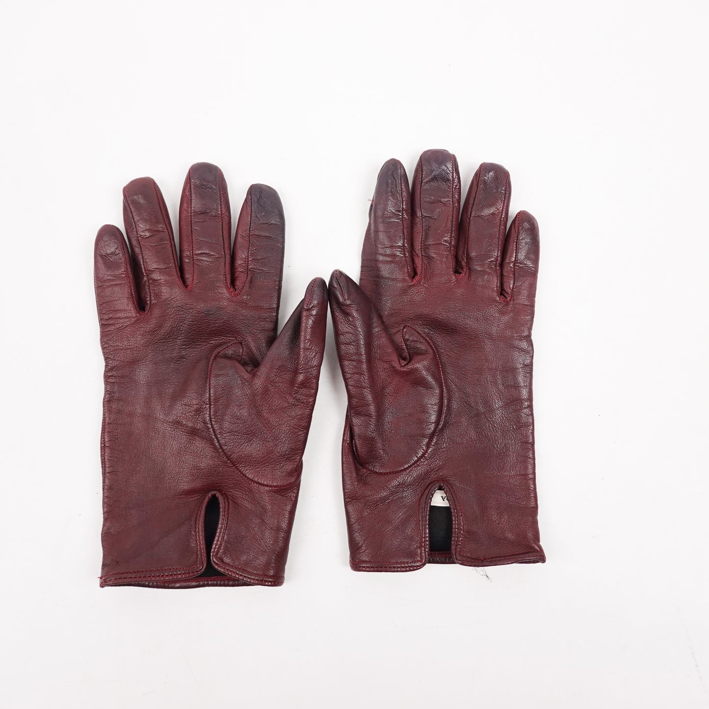Vintage Prada Lambskin Leather Gloves - Womens
