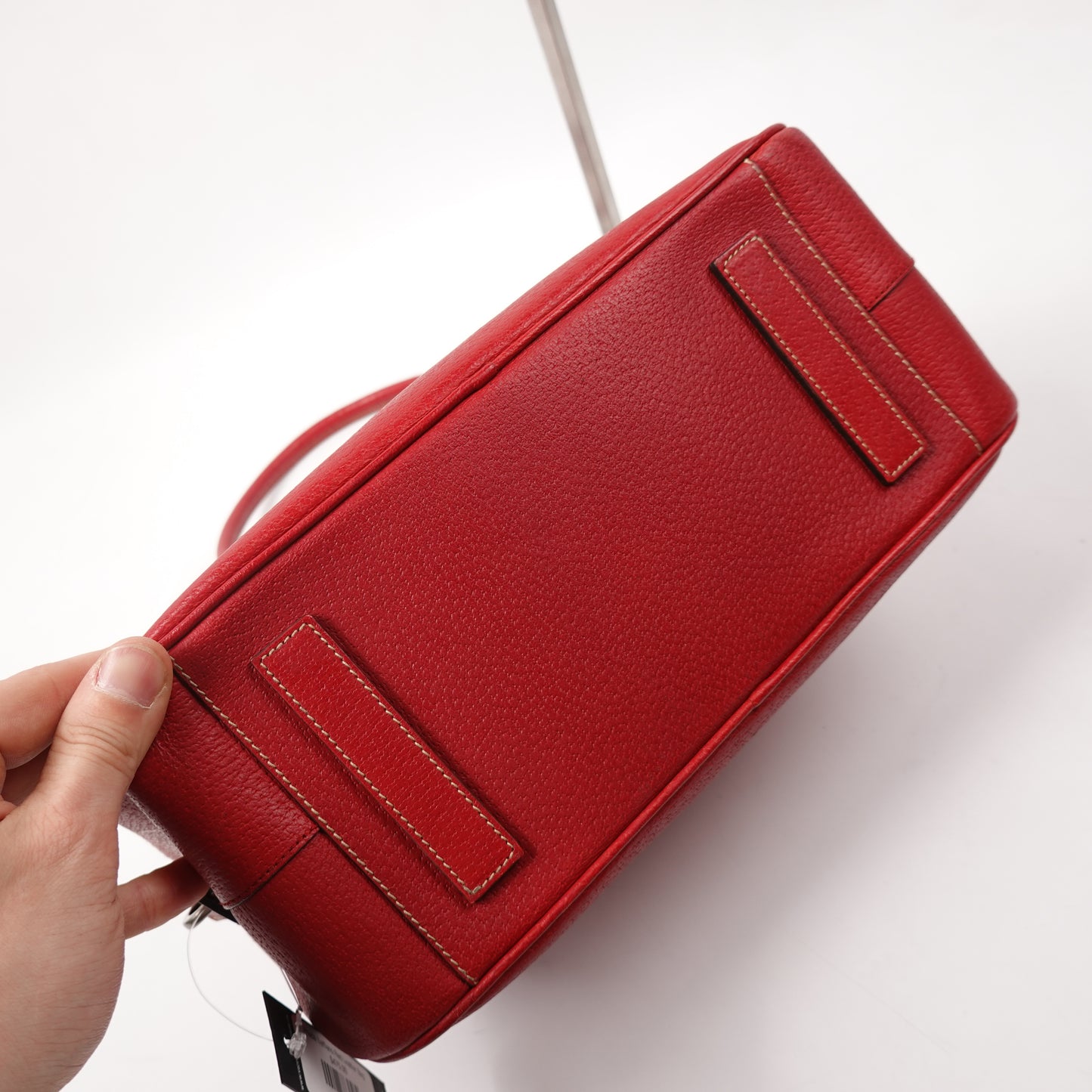 Prada Saffiano Red Leather Bag