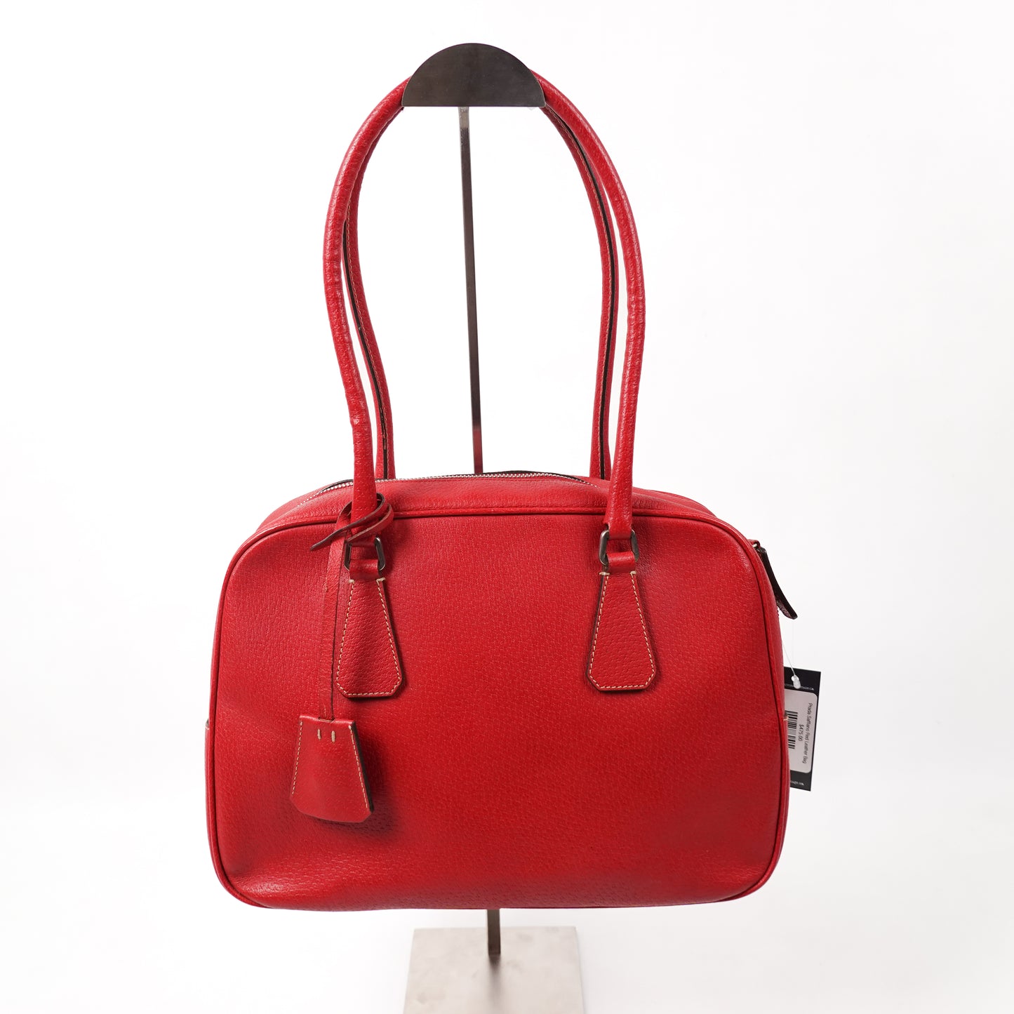 Prada Saffiano Red Leather Bag