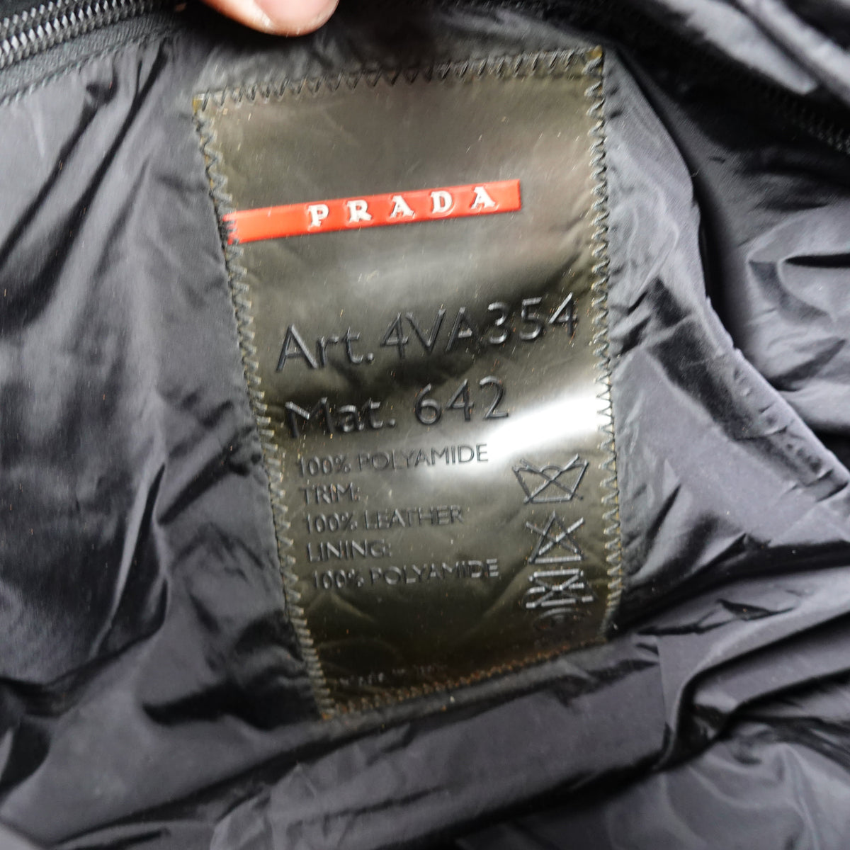 2000s Prada Sport Nylon Sling Bag