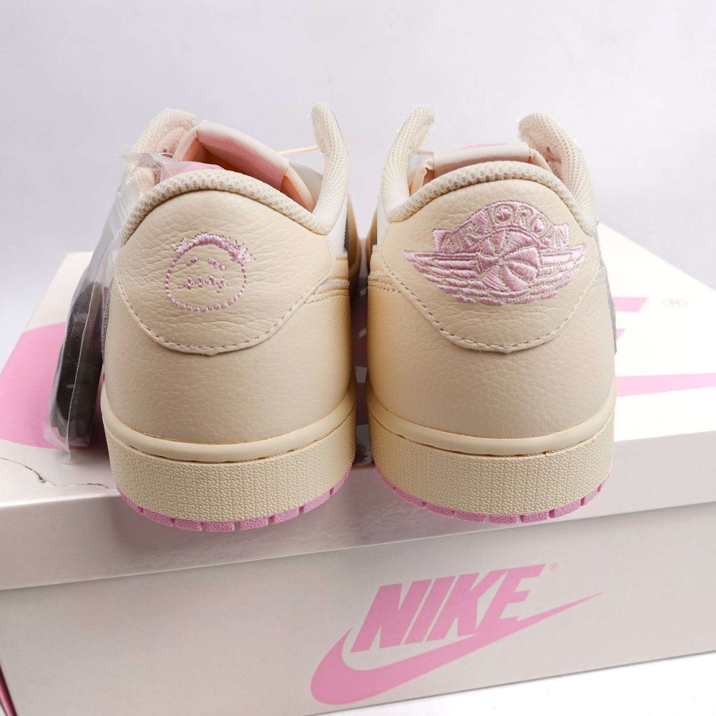 Jordan 1 Low Travis Scott Sail Tropical Pink - Size 12.5