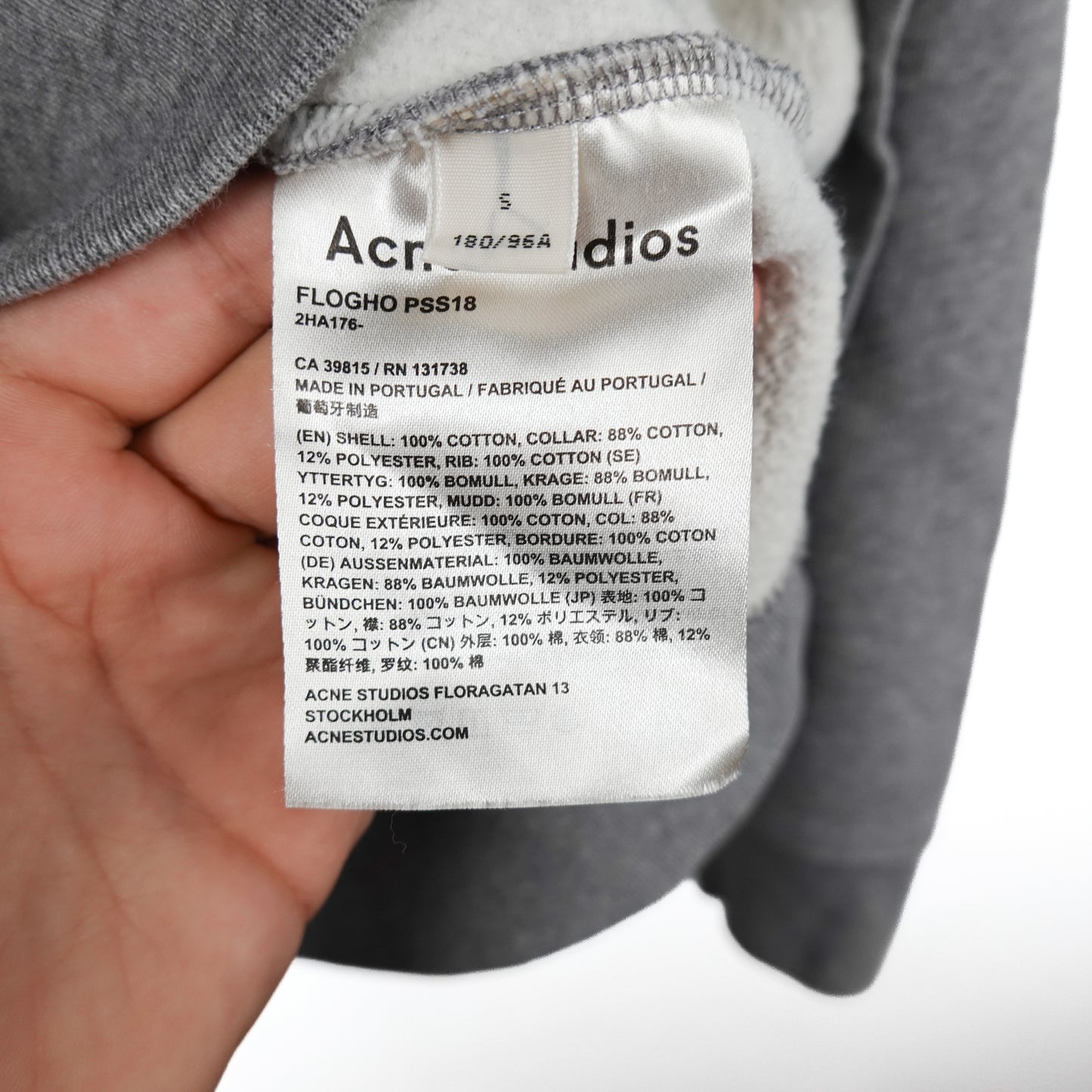 Acne Studios Flogho Crewneck - Size M