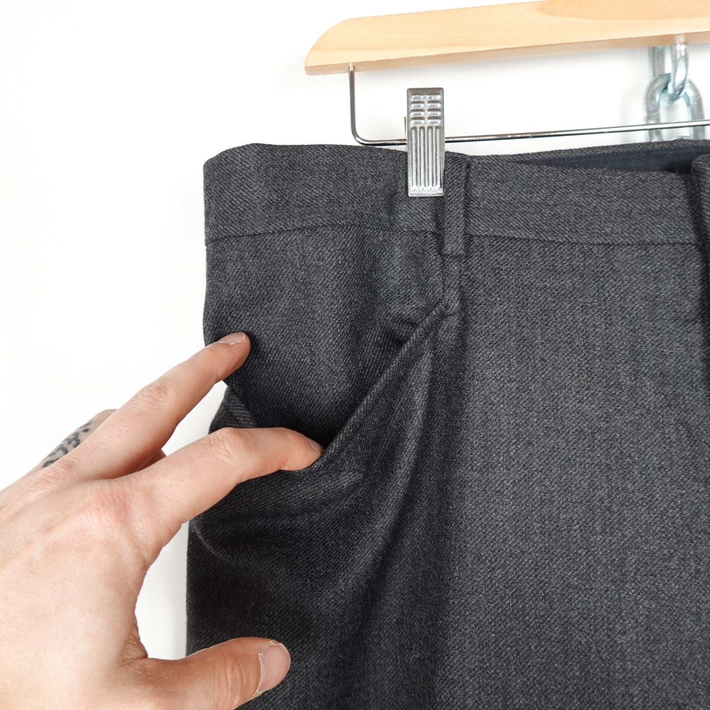 Prada Wool Trousers - Size 36