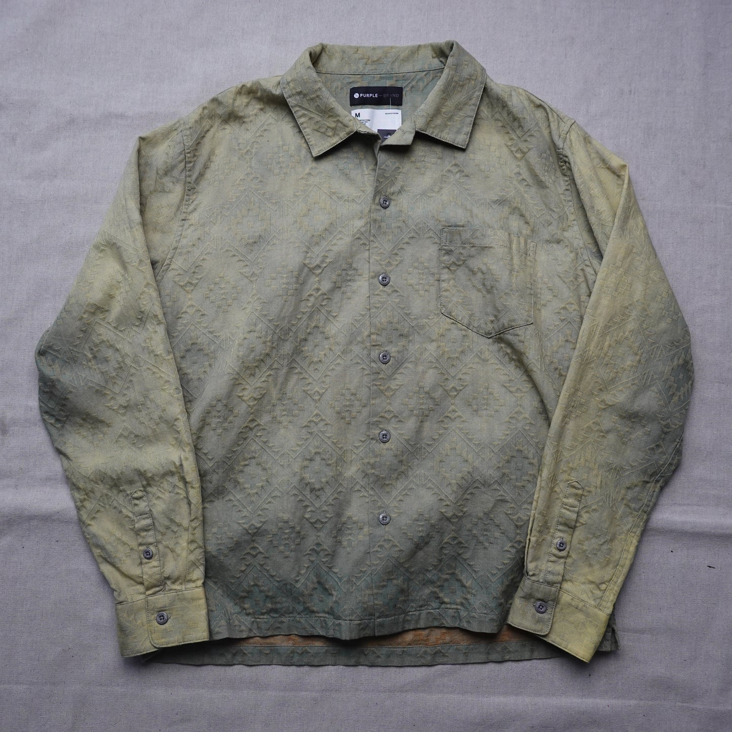 Purple Brand Button Up Shirt - Size M