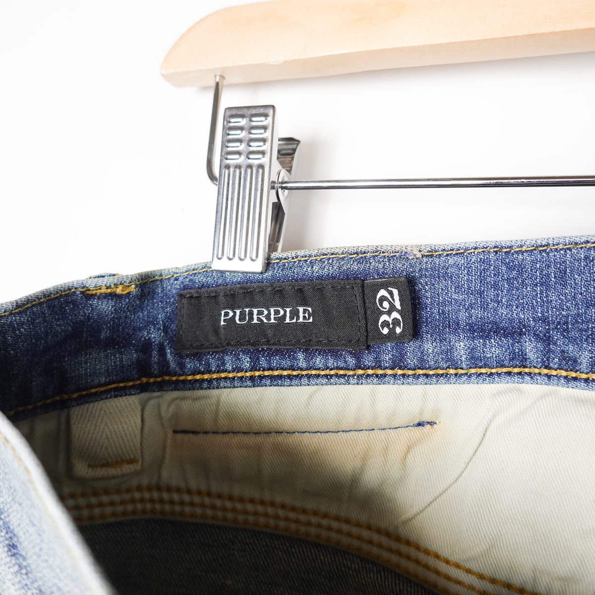 Purple Brand Distressed Denim Pants - Size 32