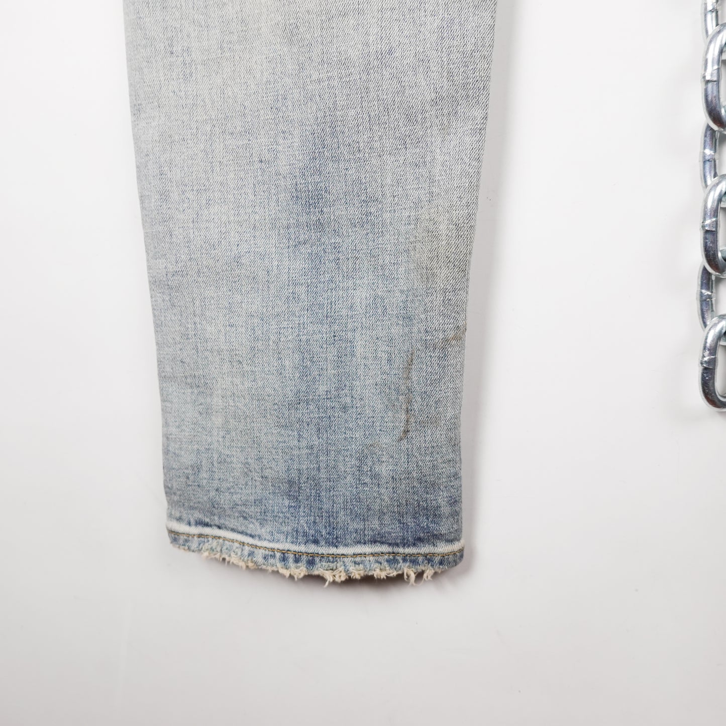 Purple Denim Pants - Size 36