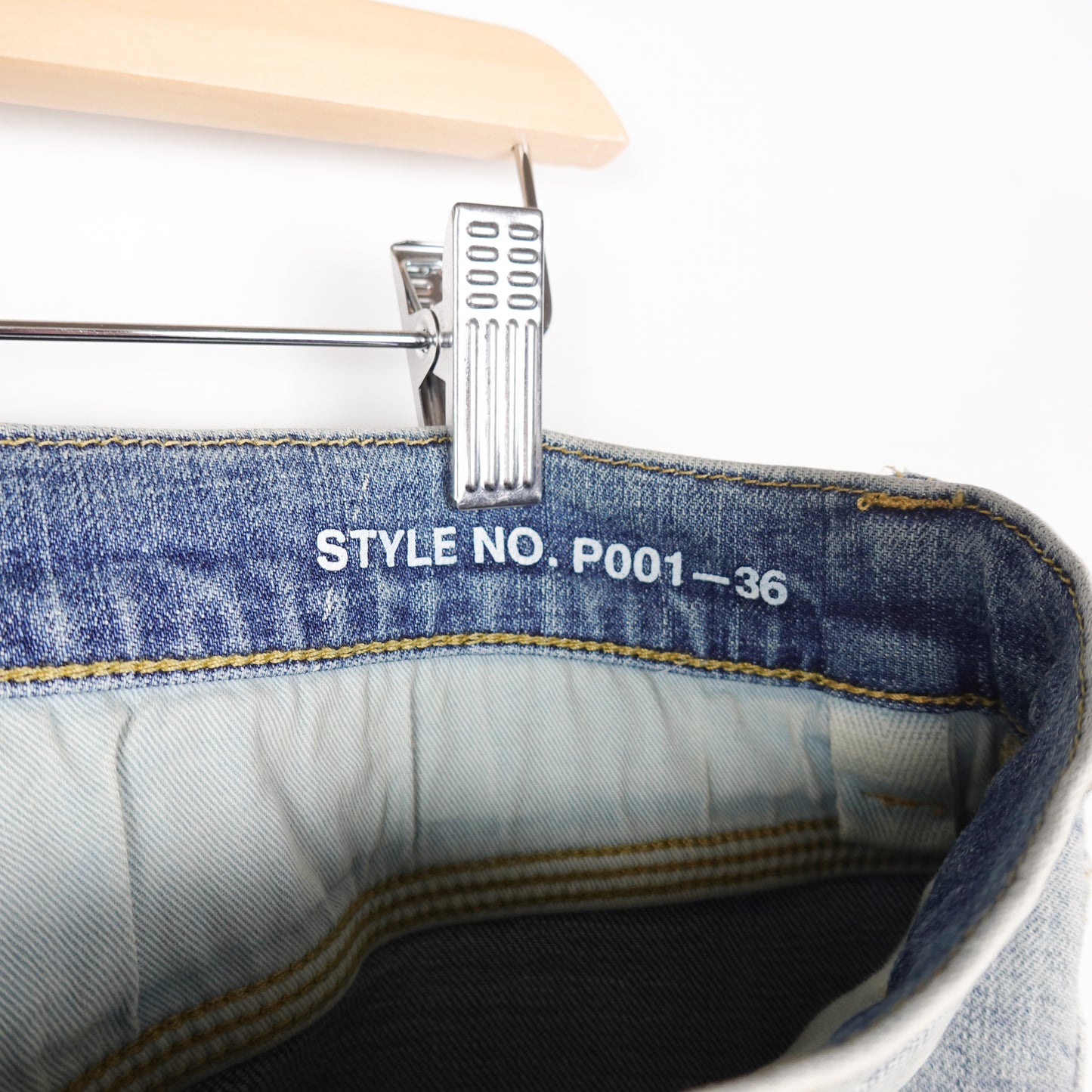 Purple Denim Pants - Size 36