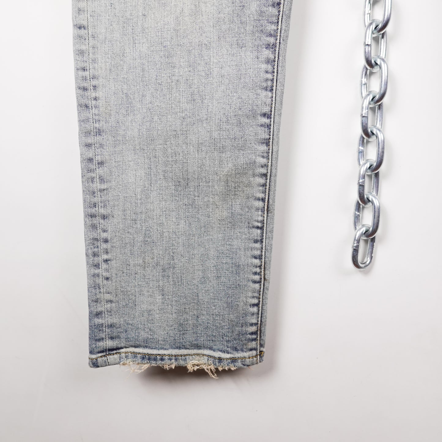 Purple Denim Pants - Size 36