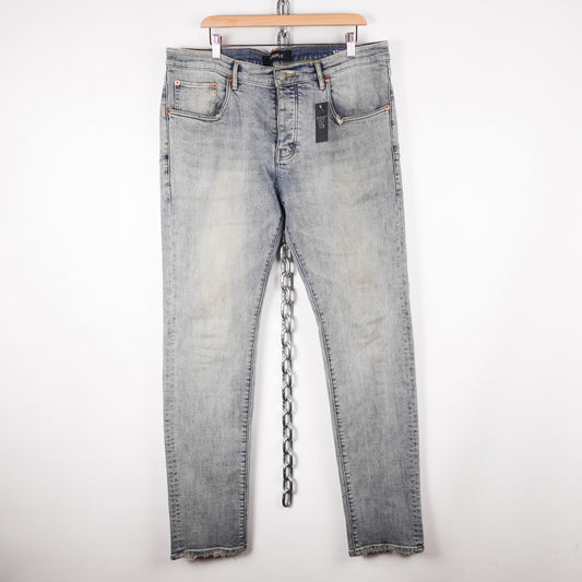Purple Denim Pants - Size 36