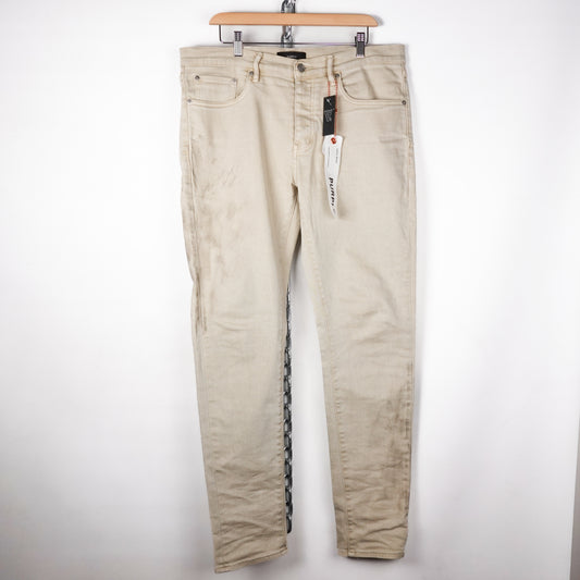 Purple Brand Tan Skinny Denim - Size 36