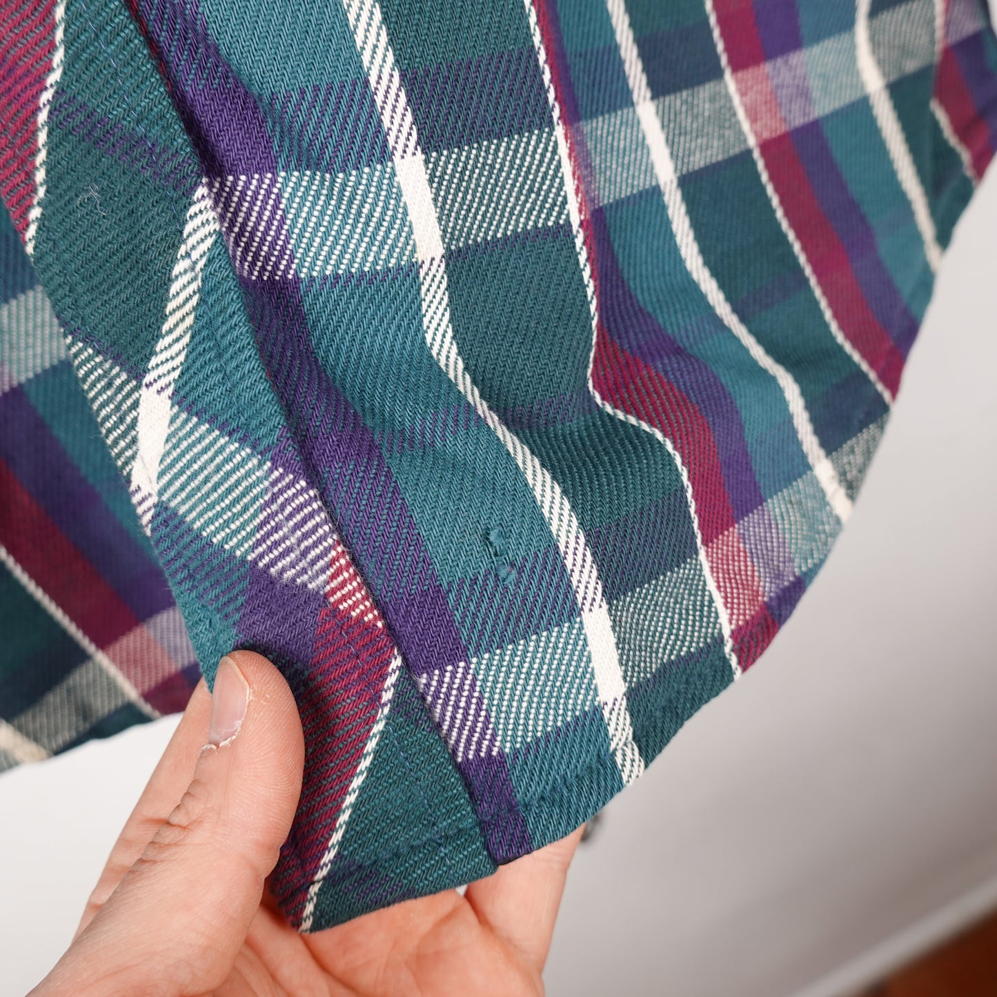 Vintage MWG Quilted Button Up - Size L