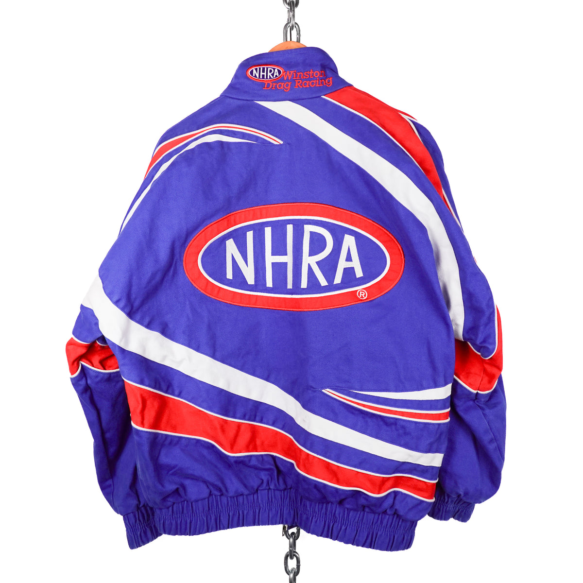 Vintage NHRA Drag Racing Jacket - Size L