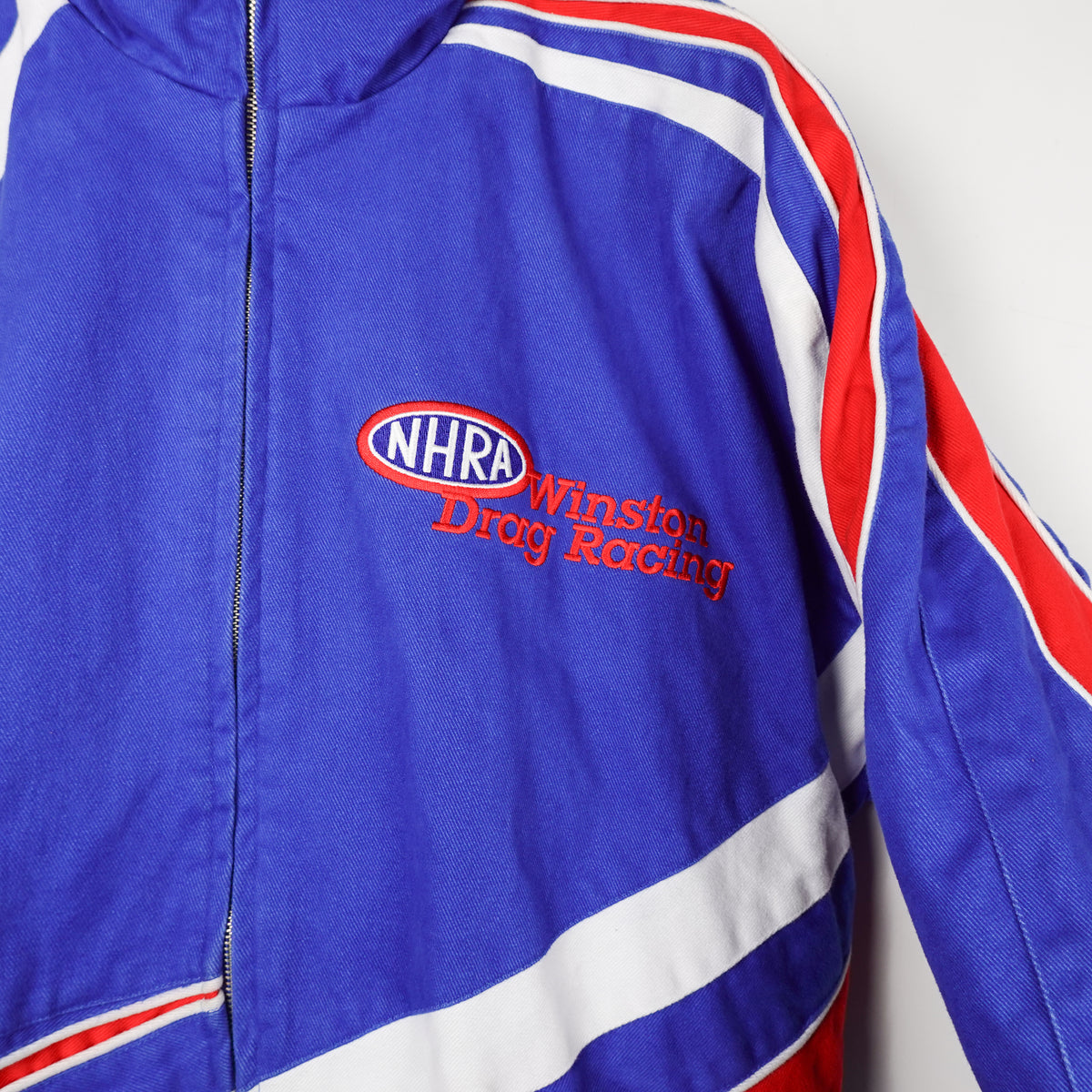 Vintage NHRA Drag Racing Jacket - Size L