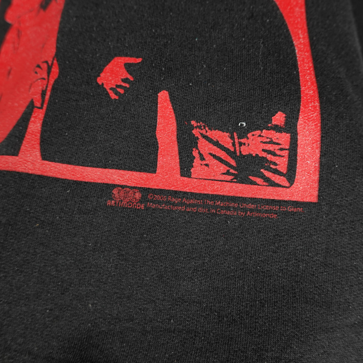2006 Rage Against The Machine Hoodie - Size L