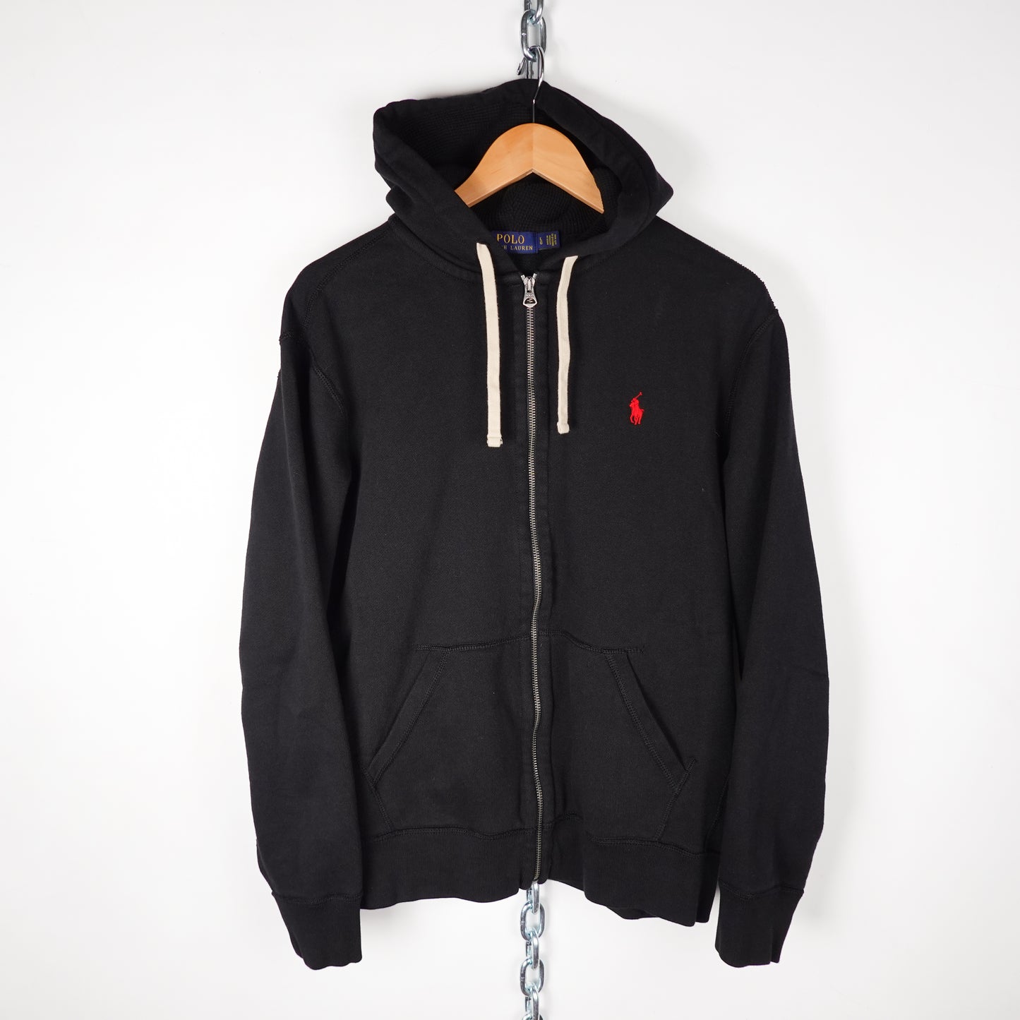 Polo RL Zip Up Hoodie - Size L
