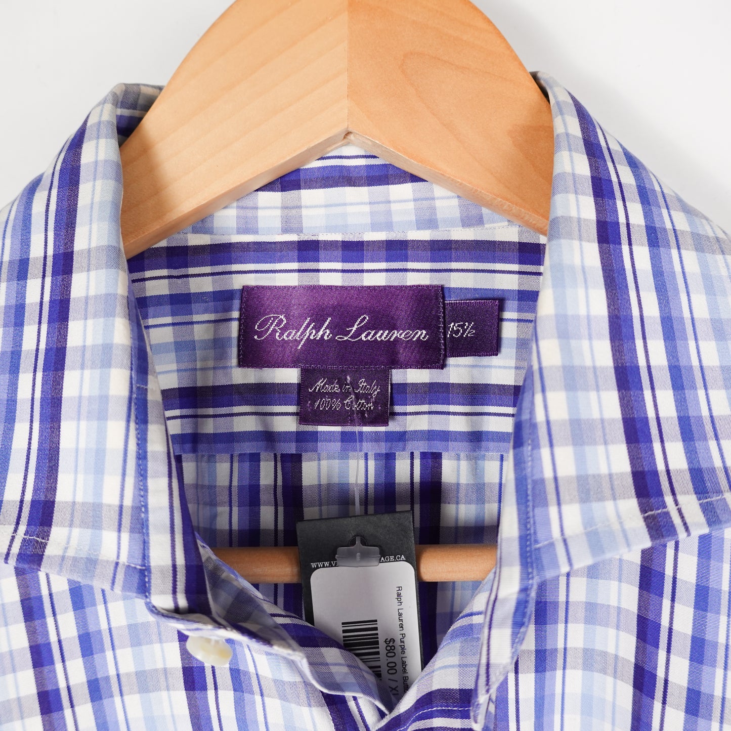 Ralph Lauren Purple Label Button Up Shirt - Size XL