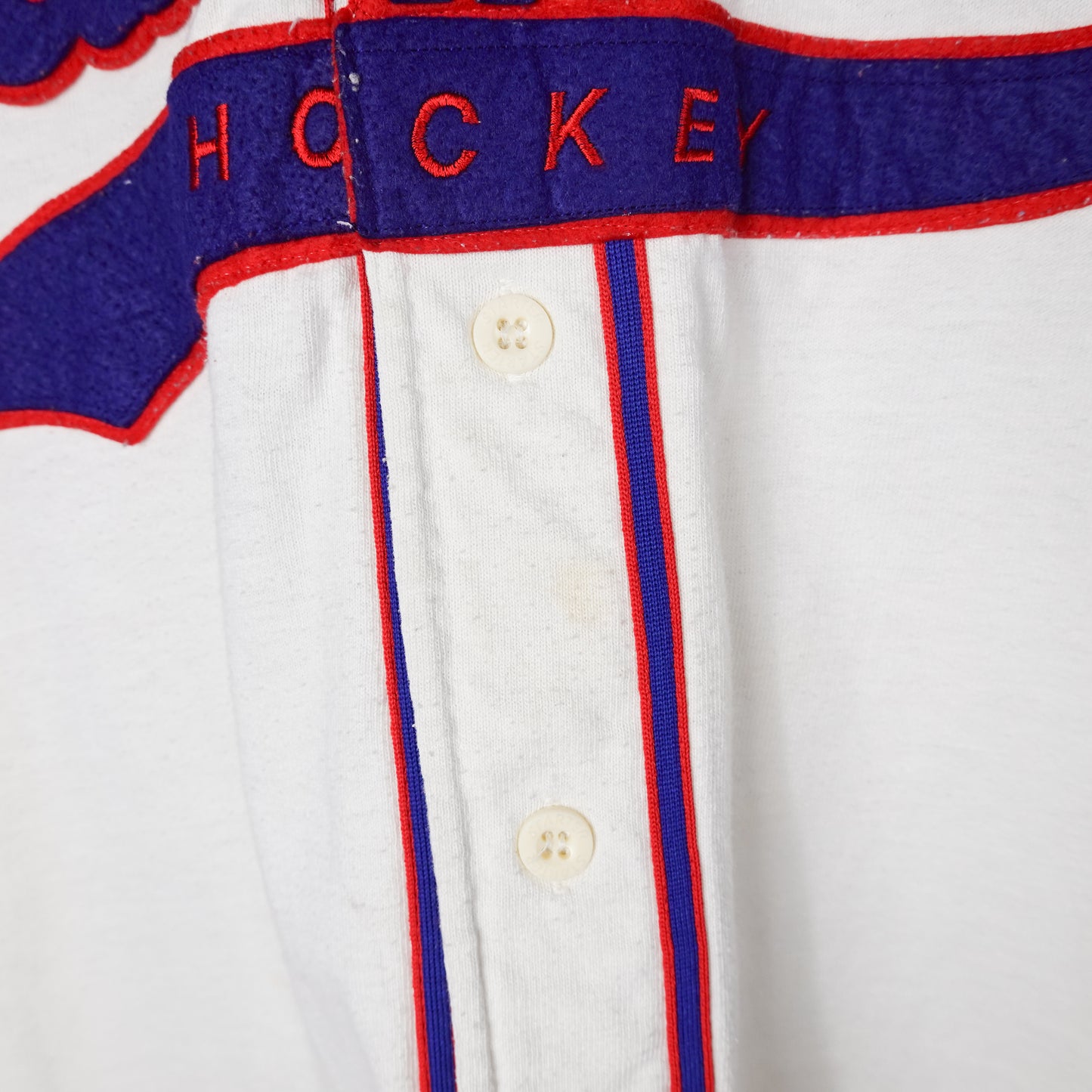 Vintage NY Rangers Starter Baseball Jersey - Size M