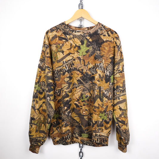 Vintage Camo Crewneck - Size XL