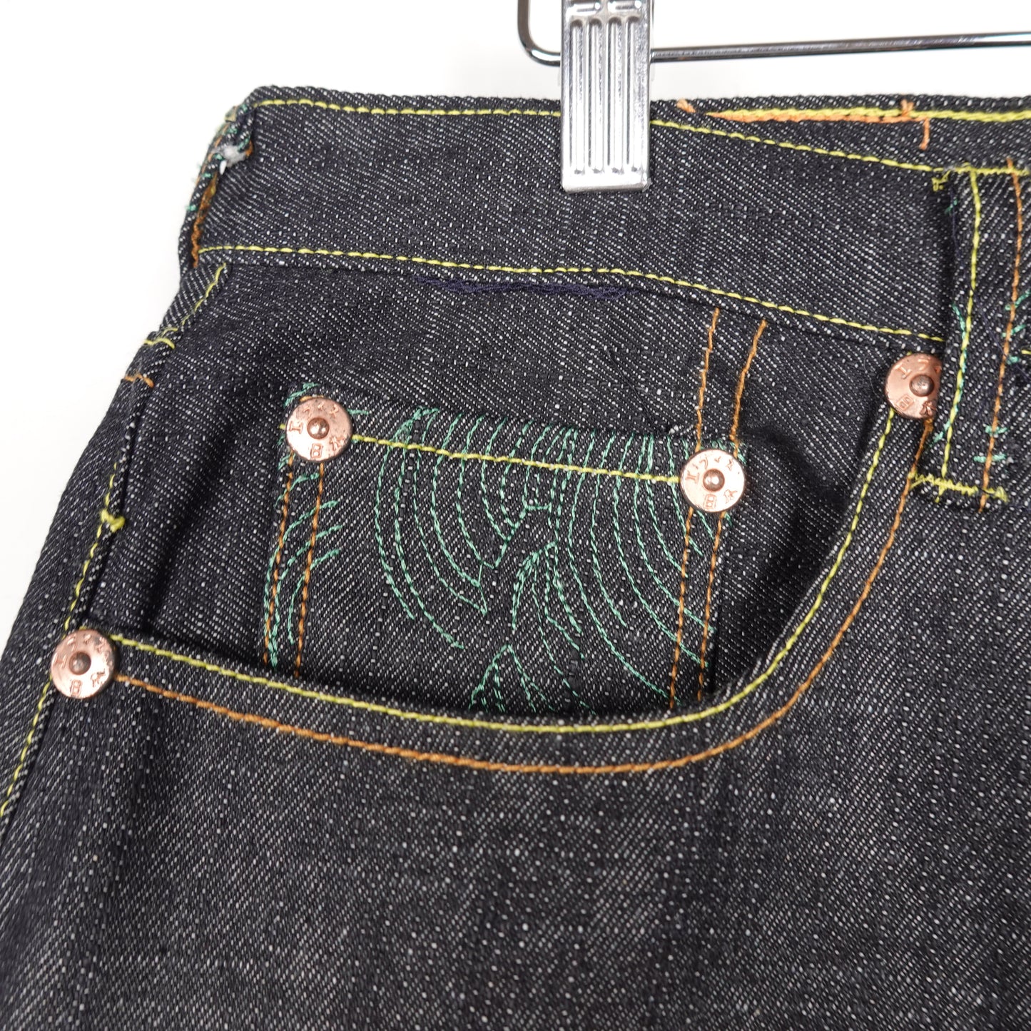 Red Monkey Baggy Denim Shorts - Size 34