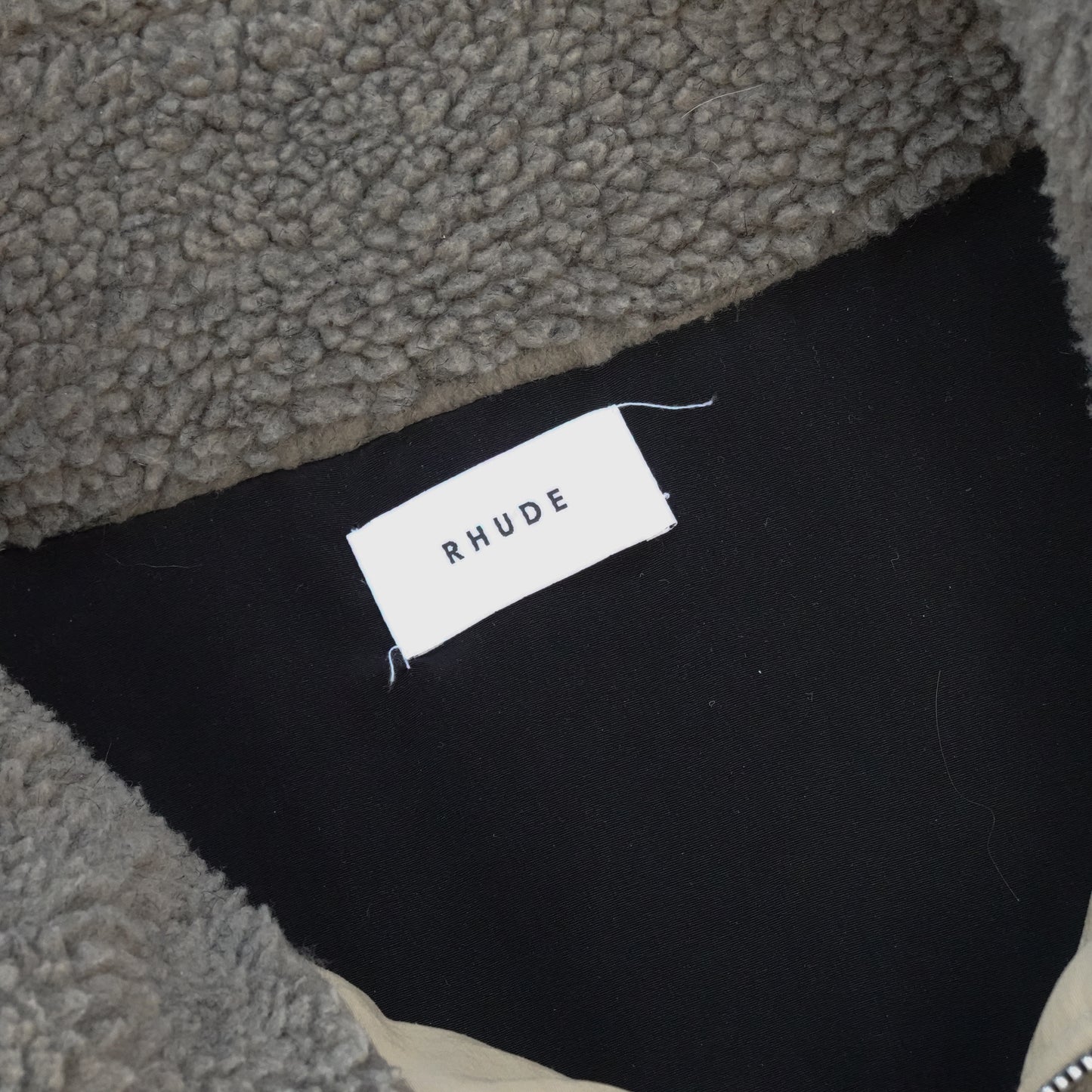 Rhude Sherpa Puff Jacket - Size L