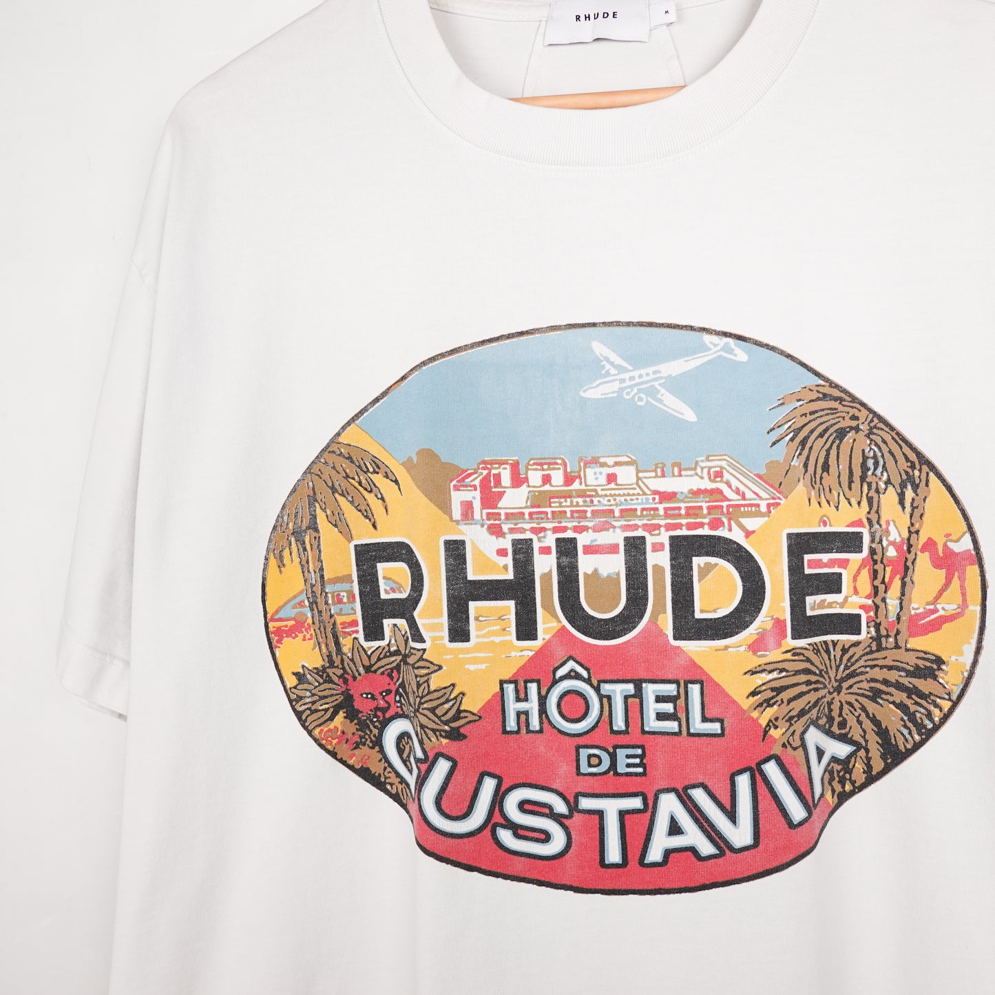 Rhude Hôtel De Gustavia Tee - Size M