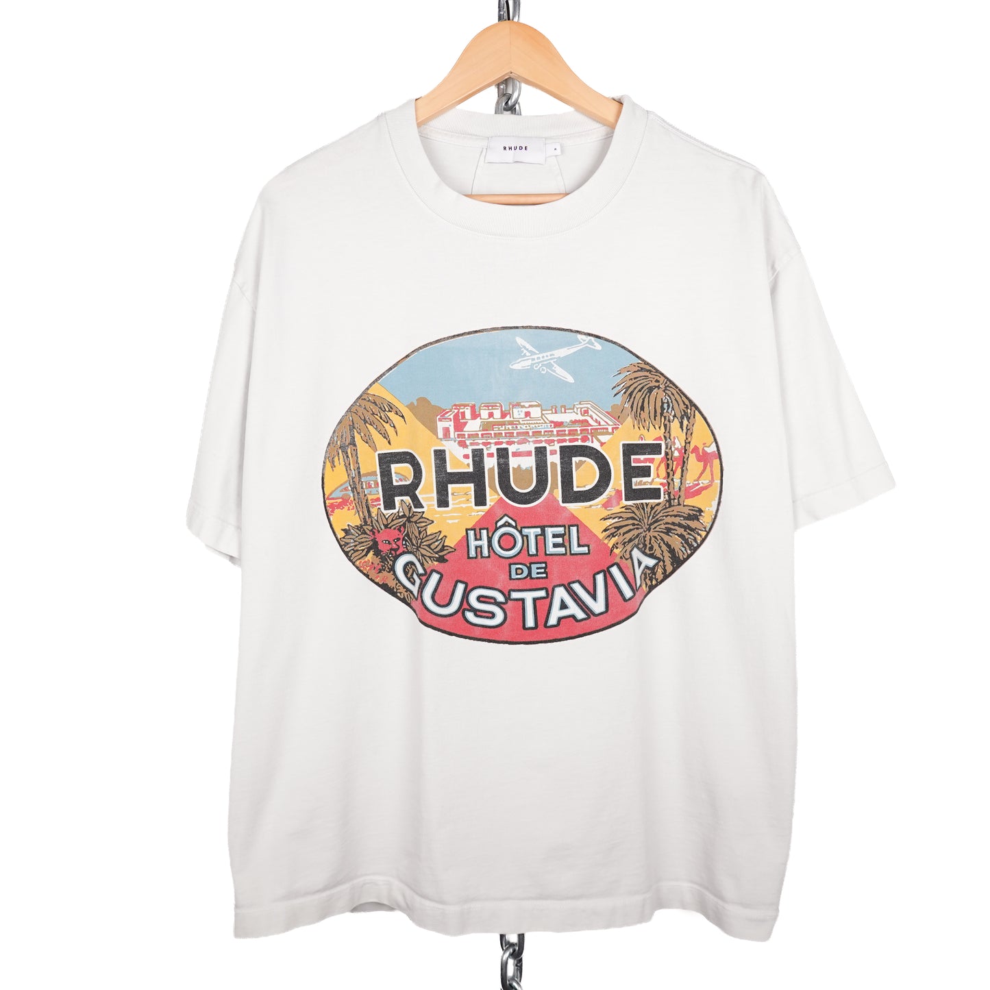 Rhude Hôtel De Gustavia Tee - Size M