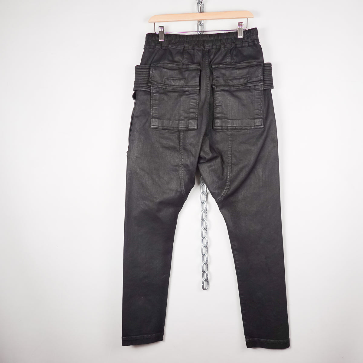 Rick Owens DRKSHDW Waxed Creatch Pant - Size L