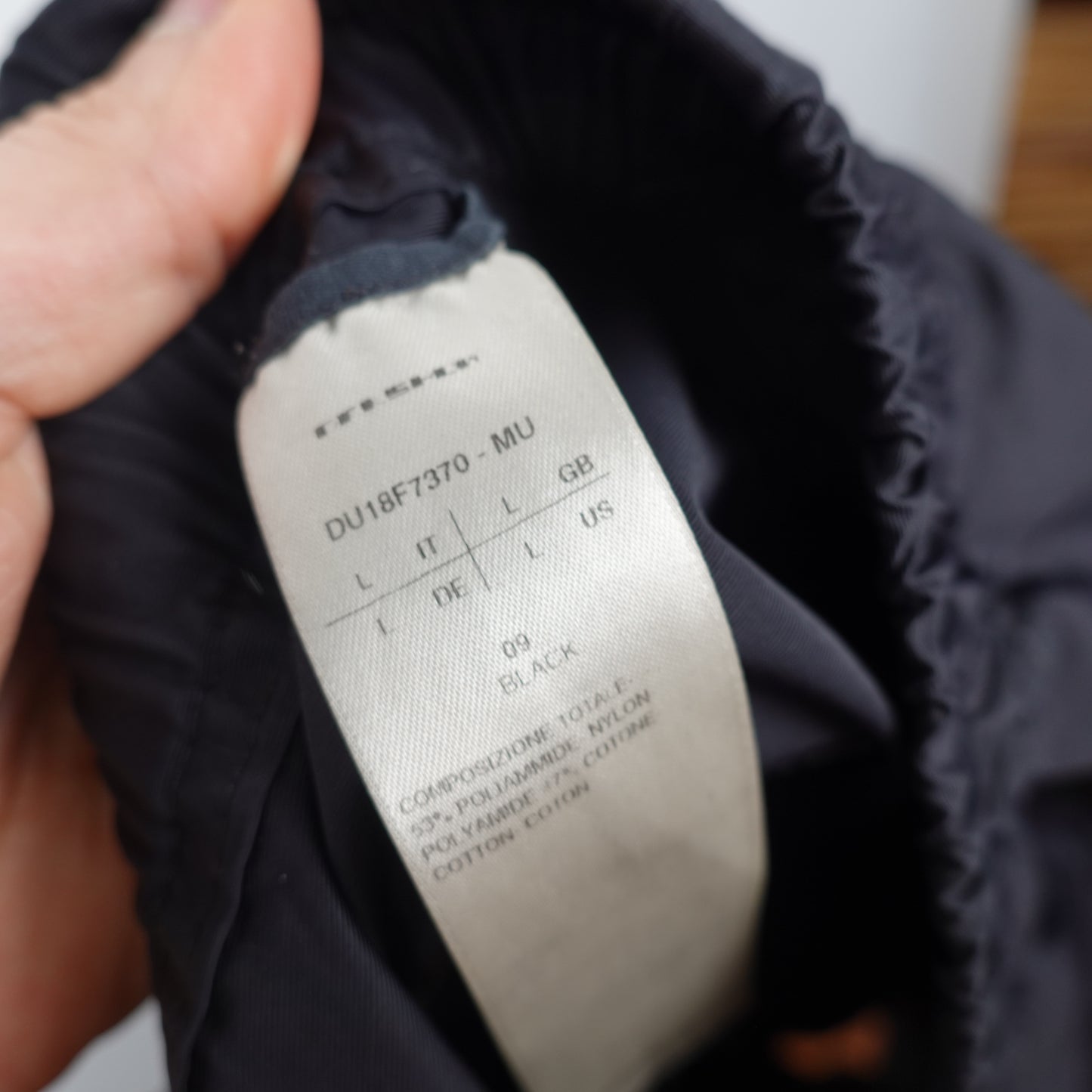 Rick Owens Long Boxer Shorts - Size L