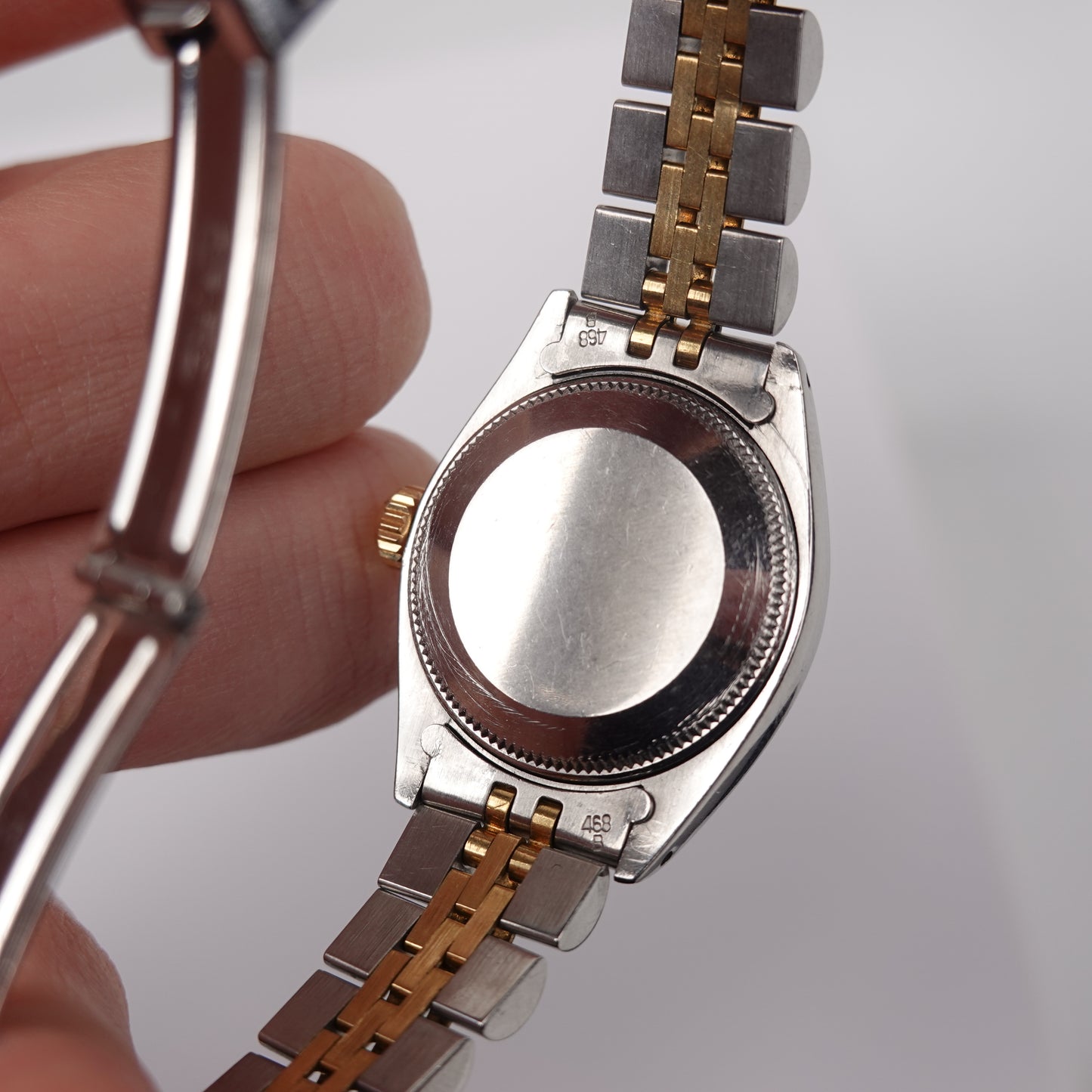 Rolex Ladies Yellow Gold & Steel Oyster Perpetual Date Watch Ref. 6917