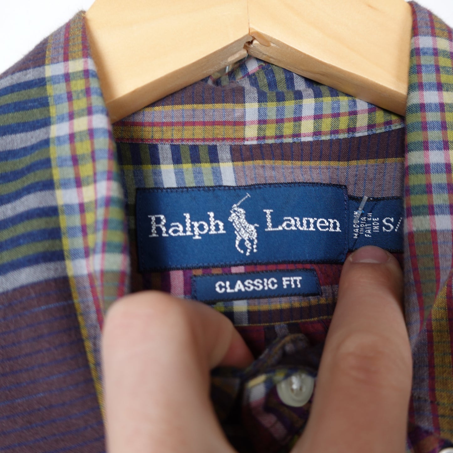 Polo RL SS Button Up - Size S