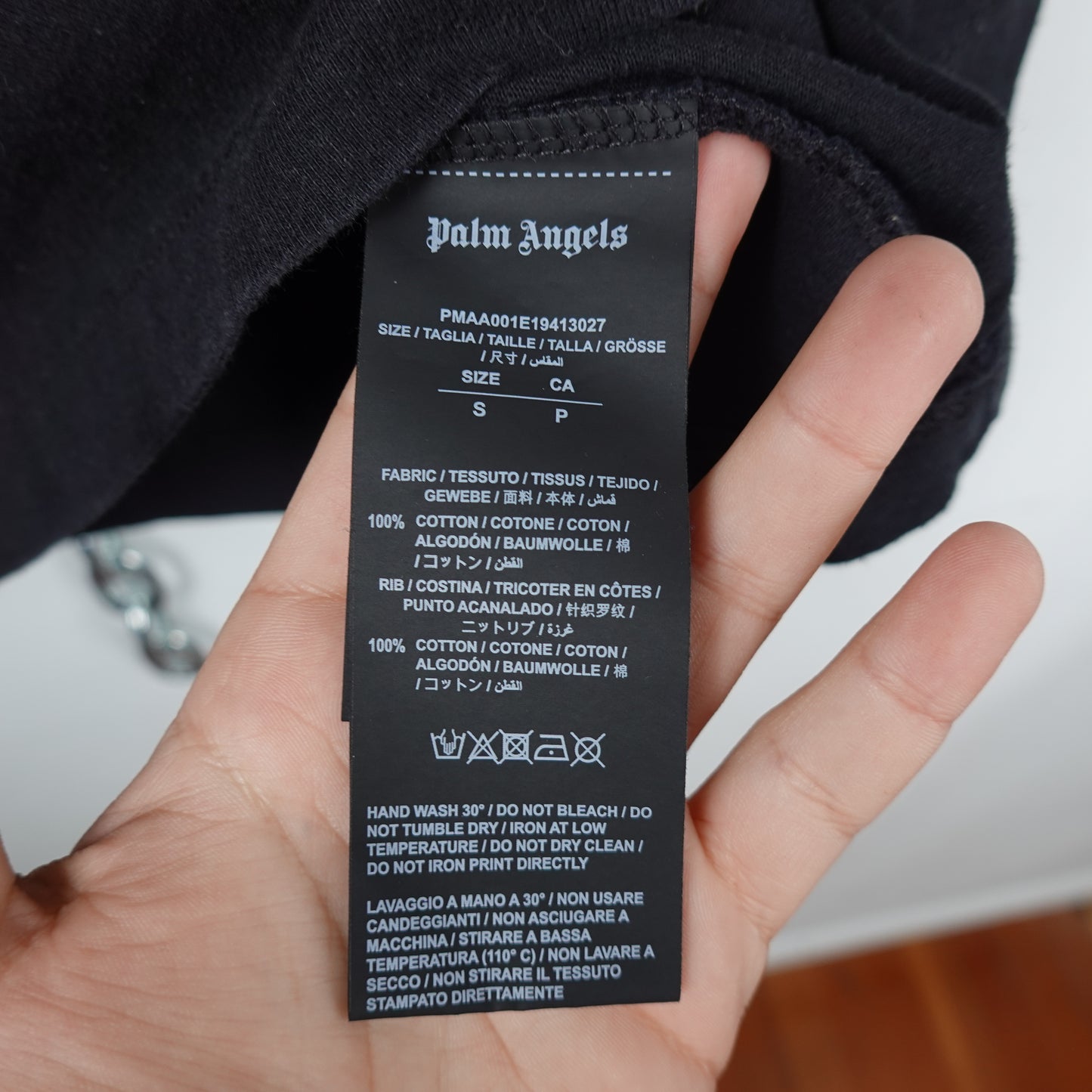 Palm Angels Flowers Tee - Size S
