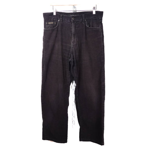Calvin Klein Black Corduroy Pants - Size 32