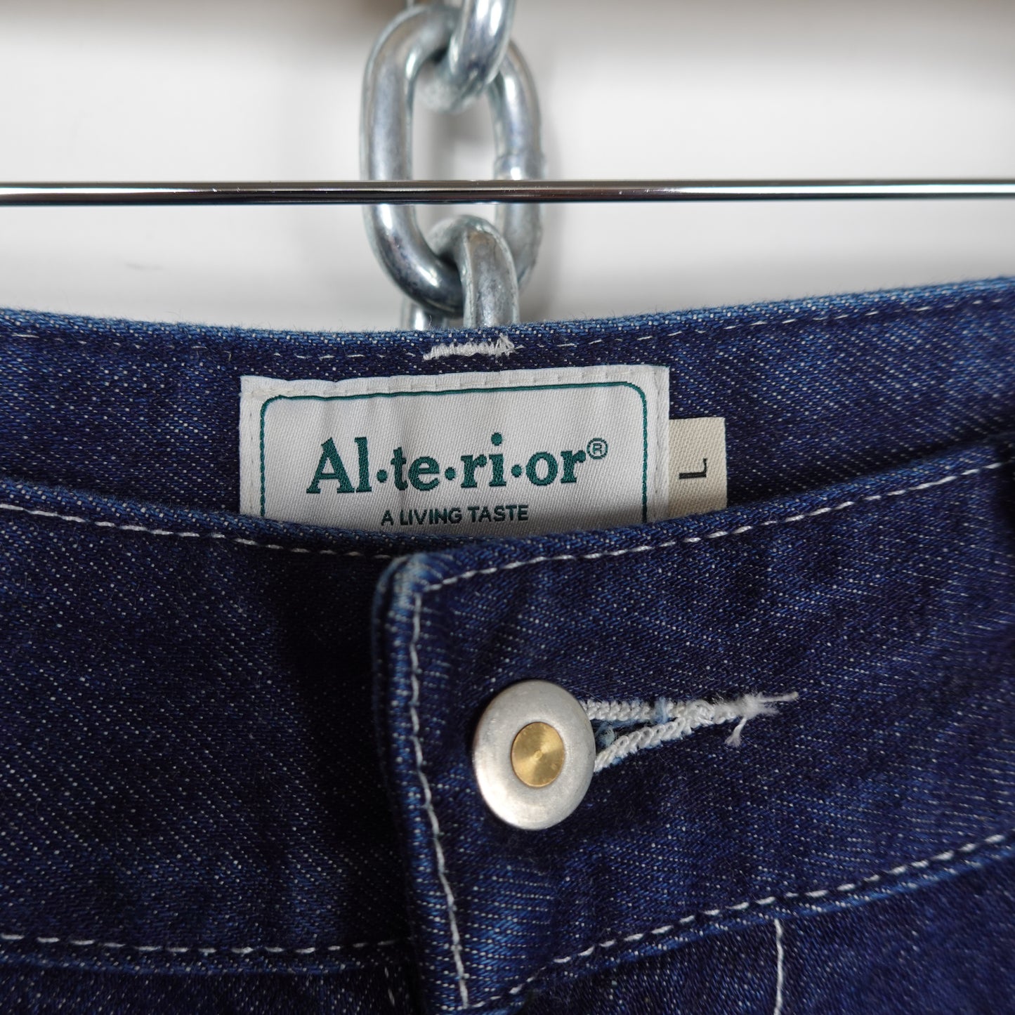 Alterior Wide Denim Trouser - Size L