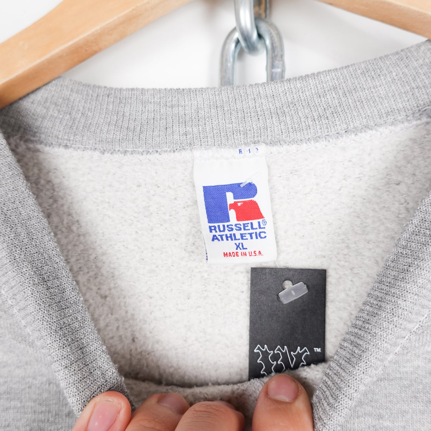 Vintage Russell Grey Crewneck - Size XL